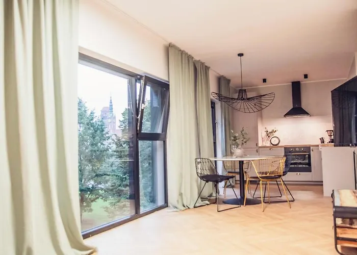 Pobookowane River View Apartments Gdansk